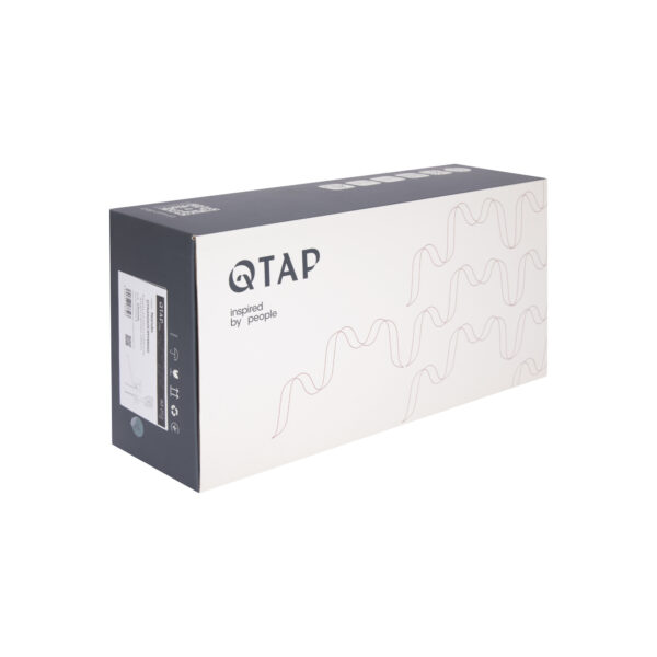 Змішувач для ванни Qtap Nando з довгим поворотним виливом та душовим гарнітуром QTNAN260CRM48652 Chrome Змішувач для ванни Qtap Nando з довгим поворотним виливом та душовим гарнітуром QTNAN260CRM48652 Chrome