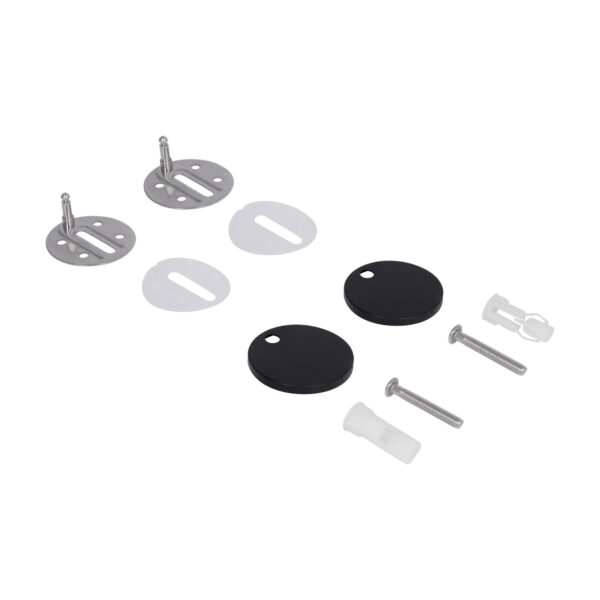 Сидіння для унітаза Qtap (Robin 490) 425x363x50 мм, Matt Black, з мікроліфтом Slim Duroplast, Quick Release QTSC179MB48676 Сидіння для унітаза Qtap (Robin 490) 425x363x50 мм, Matt Black, з мікроліфтом Slim Duroplast, Quick Release QTSC179MB48676