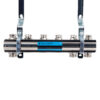 Комплект наклейок з термометром  Standart для колектора (червона+синя) TAS342RB Thermo Alliance