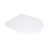 Qtap Сидіння для унітаза (Jay 640, Swan 640) 422x360x30 мм, White, з мікроліфтом, Slim Duroplast, Quick Release QTSC179W48699
