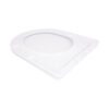 Qtap Сидіння для унітаза (Jay 640, Swan 640) 422x360x30 мм, White, з мікроліфтом, Slim Duroplast, Quick Release QTSC179W48699