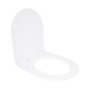 Qtap Сидіння для унітаза (Jay 640, Swan 640) 422x360x30 мм, White, з мікроліфтом, Slim Duroplast, Quick Release QTSC179W48699