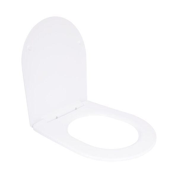 Qtap Сидіння для унітаза (Jay 640, Swan 640) 422x360x30 мм, White, з мікроліфтом, Slim Duroplast, Quick Release QTSC179W48699