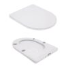 Унитаз напольный Qtap Jay Eco Ultra Quiet с сиденьем Soft-close 640x360x835 мм QTJAY27W48749 White Унітаз підлоговий Qtap Jay Eco Ultra Quiet з сидінням Soft-close 640x360x835 мм QTJAY27W48749 White