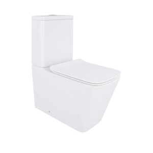 Унітаз підлоговий Qtap Crow Eco безобідковий з сідінням Soft-close QTCRO27W48750 Унітаз підлоговий Qtap Crow Eco безобідковий з сідінням Soft-close QTCRO27W48750