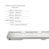 Комплект Qtap Taurus FD800 (NKS) Лінійний трап із нержавіючої сталі із сухим затвором 800 мм Комплект Qtap Taurus FD800 (NKS) Лінійний трап із нержавіючої сталі із сухим затвором 800 мм