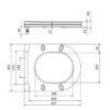 Qtap Сидіння для унітаза (Robin 490, Scorpio 490) 430x363x60 мм, White, з мікроліфтом, Slim Duroplast, MagLock QTSC179W48915 Qtap Сидіння для унітаза (Robin 490, Scorpio 490) 430x363x60 мм, White, з мікроліфтом, Slim Duroplast, MagLock QTSC179W48915