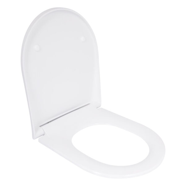Qtap Сидіння для унітаза (Robin 490, Scorpio 490) 430x363x60 мм, White, з мікроліфтом, Slim Duroplast, MagLock QTSC179W48915 Qtap Сидіння для унітаза (Robin 490, Scorpio 490) 430x363x60 мм, White, з мікроліфтом, Slim Duroplast, MagLock QTSC179W48915