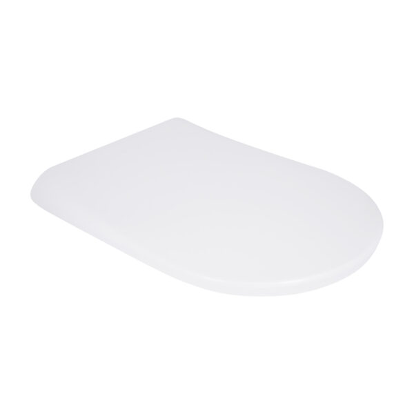 Qtap Сидіння для унітаза (Robin 520, Scorpio 520) 465x363x60 мм, White, з мікроліфтом, Slim Duroplast, MagLock QTSC179W48916