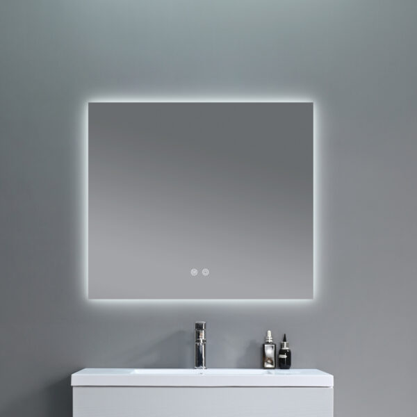 Зеркало Qtap Taurus (TA1) 800×600 мм с LED-подсветкой Touch, с антизапотеванием, с диммером, рег. темп цвета (3000-6500K) Дзеркало Qtap Taurus (TA1) 800×600 мм з LED-підсвічуванням Touch, з антизапотіванням, з димером, рег. темп. кольору (3000-6500K)