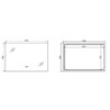 Зеркало Qtap Taurus (TA2) 1200×800 мм с LED-подсветкой Touch, с антизапотеванием, с диммером, рег. темп цвета (3000-6500K) Дзеркало Qtap Taurus (TA2) 1200×800 мм з LED-підсвічуванням Touch, з антизапотіванням, з димером, рег. темп. кольору (3000-6500K)