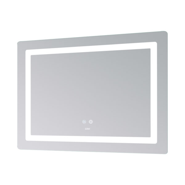 Дзеркало Lidz Kubis (KU2) 1200х800 з LED-підсвічуванням Touch, з антизапотіванням, з димером, рег. яскравості LDKUB120080049007 Дзеркало Lidz Kubis (KU2) 1200х800 з LED-підсвічуванням Touch, з антизапотіванням, з димером, рег. яскравості LDKUB120080049007