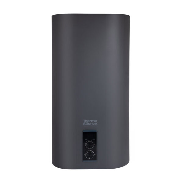 Водонагрівач електричний Thermo Alliance 50 л, Grey, плоский вертикальний, сухий ТЕН 2 кВт (0,8+1,2) DT50V20GPDD2G Водонагрівач електричний Thermo Alliance 50 л, Grey, плоский вертикальний, сухий ТЕН 2 кВт (0,8+1,2) DT50V20GPDD2G