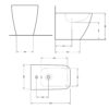 Біде підлогове Qtap Cardinal 520×345×400 мм, White QTCAR29W49031 Біде підлогове Qtap Cardinal 520×345×400 мм, White QTCAR29W49031
