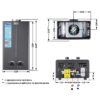 Колонка газовая дымоходная Thermo Alliance JSD20-10CR BLACK 10 л Колонка газовая дымоходная Thermo Alliance JSD20-10CR BLACK 10 л