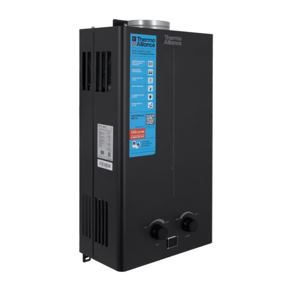 Колонка газовая дымоходная Thermo Alliance JSD20-10CR BLACK 10 л Колонка газовая дымоходная Thermo Alliance JSD20-10CR BLACK 10 л