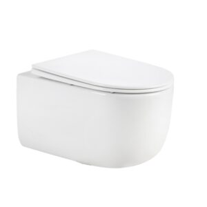 Унітаз підвісний Qtap Taurus Ultra Quiet 515×360×350 мм, White, з сидінням Slim Duroplast / Soft-close / Quick Release Унітаз підвісний Qtap Taurus Ultra Quiet 515×360×350 мм, White, з сидінням Slim Duroplast / Soft-close / Quick Release