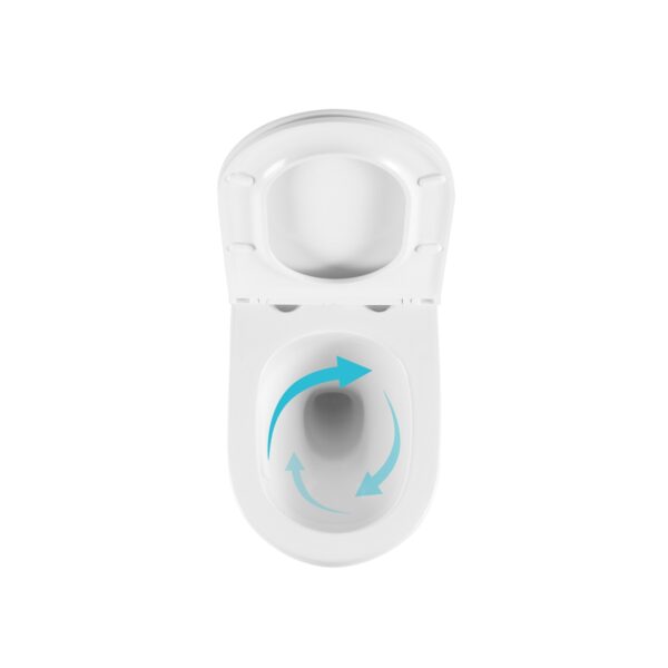 Унітаз підвісний Qtap Taurus Ultra Quiet 515×360×350 мм, White, з сидінням Slim Duroplast / Soft-close / Quick Release Унітаз підвісний Qtap Taurus Ultra Quiet 515×360×350 мм, White, з сидінням Slim Duroplast / Soft-close / Quick Release