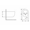 Біде підвісне Qtap Taurus 515×360×295 мм, White QTTAU28W49118 Біде підвісне Qtap Taurus 515×360×295 мм, White QTTAU28W49118