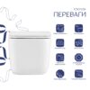 Унітаз підвісний Qtap Gemini Ultra Quiet 485×340×350 мм, White, з сидінням Slim Duroplast / Soft-close / Quick Release Унітаз підвісний Qtap Gemini Ultra Quiet 485×340×350 мм, White, з сидінням Slim Duroplast / Soft-close / Quick Release