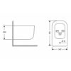 Біде підвісне Qtap Gemini 485×340×300 мм, White QTTAU28W49120 Біде підвісне Qtap Gemini 485×340×300 мм, White QTTAU28W49120