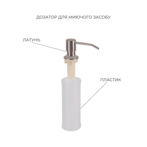 Комплект Lidz Handmade H6050H Мойка для кухни интегрированная Decor Honeycomb в комплекте с дозатором + Lidz K01G Корзина для кухонной Комплект Lidz Handmade H6050H Мийка для кухні інтегрована Decor Honeycomb у комплекті з дозатором + Lidz K01G Корзина для кухонної