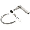Смеситель для раковины высокий Lidz Helix 001FH (k35) LDHEL001FHNKS49179 Nickel Змішувач для раковини високий Lidz Helix 001FH (k35) LDHEL001FHNKS49179 Nickel