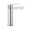 Смеситель для раковины низкий Lidz Nexus 001F (k35) LDNEX001FNKS49184 Nickel Змішувач для раковини низький Lidz Nexus 001F (k35) LDNEX001FNKS49184 Nickel