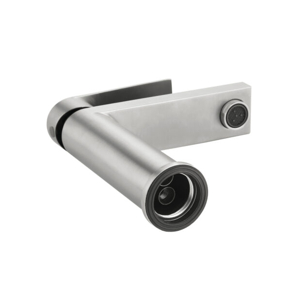 Смеситель для раковины низкий Lidz Nexus 001F (k35) LDNEX001FNKS49184 Nickel Змішувач для раковини низький Lidz Nexus 001F (k35) LDNEX001FNKS49184 Nickel