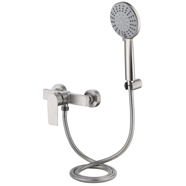Смеситель для душа Lidz Nexus 010 (k35) LDNEX010NKS49188 Nickel Змішувач для душу Lidz Nexus 010 (k35) LDNEX010NKS49188 Nickel