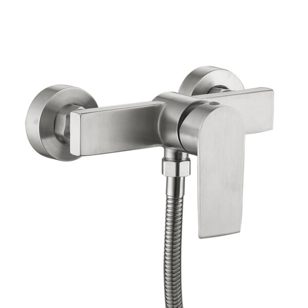 Смеситель для душа Lidz Nexus 010 (k35) LDNEX010NKS49188 Nickel Змішувач для душу Lidz Nexus 010 (k35) LDNEX010NKS49188 Nickel