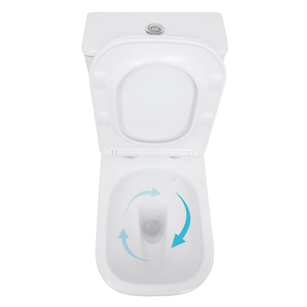 Унітаз підлоговий Qtap Stork Ultra Quiet 630×350×805 мм із сидінням Soft-close, White QTSTO27W49260 Унітаз підлоговий Qtap Stork Ultra Quiet 630×350×805 мм із сидінням Soft-close, White QTSTO27W49260