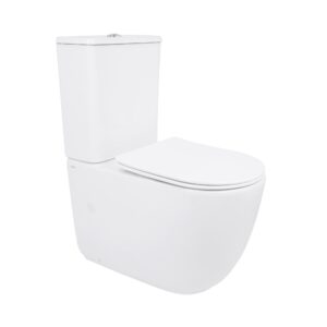 Унітаз підлоговий Qtap Leo Ultra Quiet 620×355×790 мм з сидінням Soft-close, White QTLEO27W49261 Унітаз підлоговий Qtap Leo Ultra Quiet 620×355×790 мм з сидінням Soft-close, White QTLEO27W49261