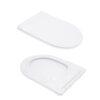 Унитаз напольный Qtap Leo Ultra Quiet 620×355×790 мм c сиденьем Soft-close, White QTLEO27W49261 Унітаз підлоговий Qtap Leo Ultra Quiet 620×355×790 мм з сидінням Soft-close, White QTLEO27W49261