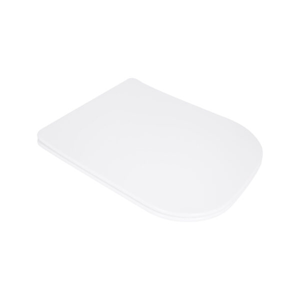 Сидіння для унітазу Qtap (Stork, Aquarius 630) 420x336x22 мм, White, з мікроліфтом, Slim Duroplast, Quick Release QTSC179W49263 Сидіння для унітазу Qtap (Stork, Aquarius 630) 420x336x22 мм, White, з мікроліфтом, Slim Duroplast, Quick Release QTSC179W49263