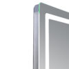 Зеркало Qtap Mideya (MI2) 600х800 с часами, с LED-подсветкой Touch, с антизапотеванием, диммером, рег. яркости Дзеркало Qtap Mideya (MI2) 600х800 з годинником, з LED-підсвічуванням Touch, з антизапотіванням, димером, рег. яскравості