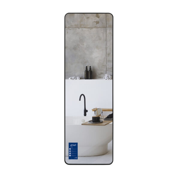 Зеркало Qtap Gemini 500х1600 напольное QTGE50160049283 Дзеркало Qtap Gemini 500х1600 підлогове QTGE50160049283