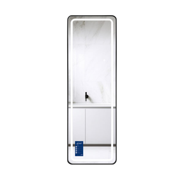 Зеркало Qtap Gemini 500х1600 с LED-подсветкой Touch, с диммером, QTGE50160049284 Дзеркало Qtap Gemini 500х1600 з LED-підсвічуванням Touch, з димером, QTGE50160049284