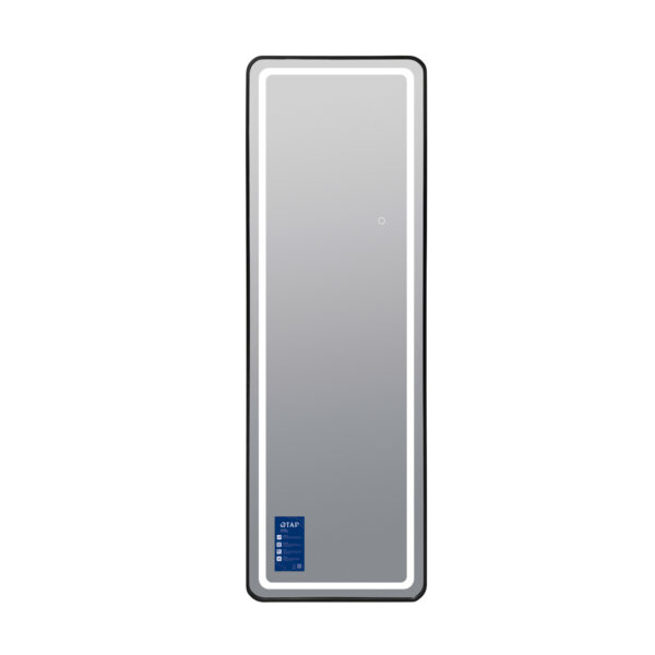 Зеркало Qtap Gemini 500х1600 с LED-подсветкой Touch, с диммером, QTGE50160049284 Дзеркало Qtap Gemini 500х1600 з LED-підсвічуванням Touch, з димером, QTGE50160049284