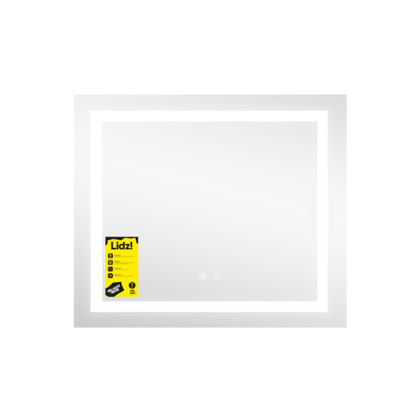 Дзеркало Lidz Kubis (KU1) 700х600 з LED-підсвічуванням Touch, з антизапотіванням, з димером, рег. яскравості LDKU60070049285 Дзеркало Lidz Kubis (KU1) 700х600 з LED-підсвічуванням Touch, з антизапотіванням, з димером, рег. яскравості LDKU60070049285