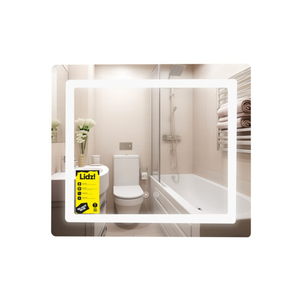 Дзеркало Lidz Kubis (KU2) 700х600 з LED-підсвічуванням Touch, з антизапотіванням, з димером, рег. яскравості LDKU60070049286 Дзеркало Lidz Kubis (KU2) 700х600 з LED-підсвічуванням Touch, з антизапотіванням, з димером, рег. яскравості LDKU60070049286