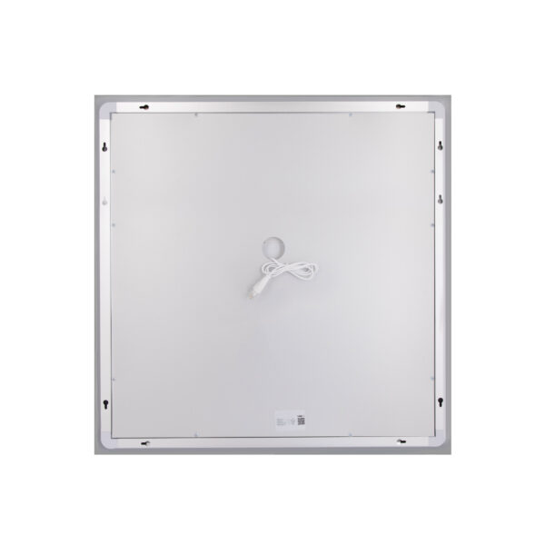 Дзеркало Lidz Kubis (KU1) 700х700 з LED-підсвічуванням Touch, з антизапотіванням, з димером, рег. яскравості LDKU70070049287