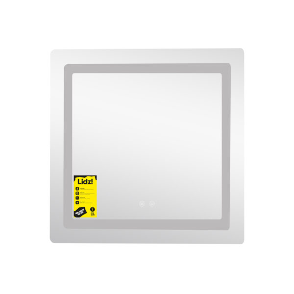 Зеркало Lidz Kubis (KU2) 700х700 с LED-подсветкой Touch, с антизапотеванием, с диммером, рег. яркости LDKU70070049288 Дзеркало Lidz Kubis (KU2) 700х700 з LED-підсвічуванням Touch, з антизапотіванням, з димером, рег. яскравості LDKU70070049288