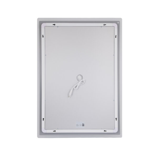 Зеркало Lidz Orion (OR2) 600х800 с LED-подсветкой Touch, с антизапотеванием, с диммером, рег. яркости LDOR60080049292 Дзеркало Lidz Orion (OR2) 600х800 з LED-підсвічуванням Touch, з антизапотіванням, з димером, рег. яскравості LDOR60080049292