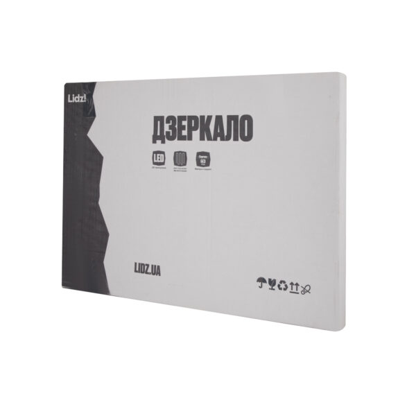 Зеркало Lidz Orion (OR2) 600х800 с LED-подсветкой Touch, с антизапотеванием, с диммером, рег. яркости LDOR60080049292 Дзеркало Lidz Orion (OR2) 600х800 з LED-підсвічуванням Touch, з антизапотіванням, з димером, рег. яскравості LDOR60080049292