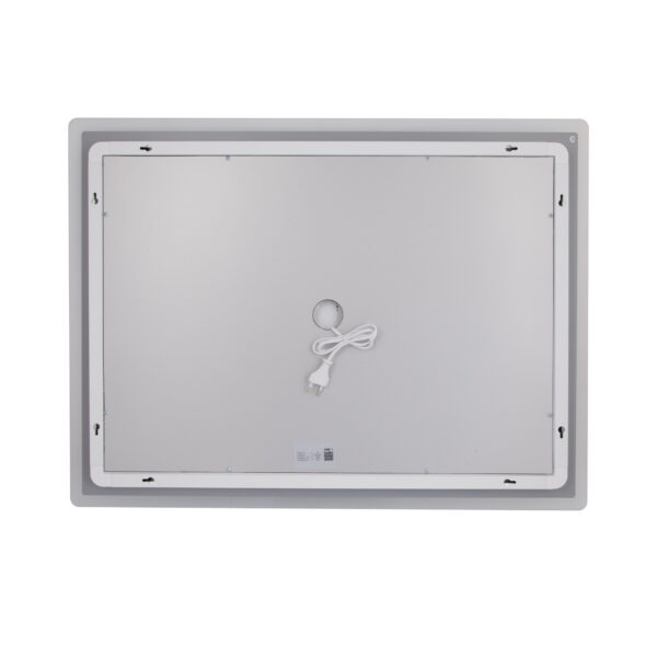 Зеркало Lidz Orion (OR2) 800х600 с LED-подсветкой Touch, с антизапотеванием, с диммером, рег. яркости LDOR80060049294 Дзеркало Lidz Orion (OR2) 800х600 з LED-підсвічуванням Touch, з антизапотіванням, з димером, рег. яскравості LDOR80060049294