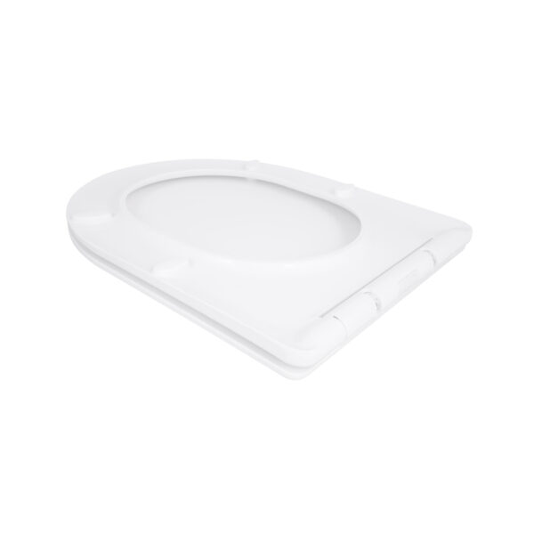 Сидіння для унітазу Qtap (Taurus 490) 422x360x30 мм, White, з мікроліфтом, Slim Duroplast, Quick Release QTSC179W49383 Сидіння для унітазу Qtap (Taurus 490) 422x360x30 мм, White, з мікроліфтом, Slim Duroplast, Quick Release QTSC179W49383