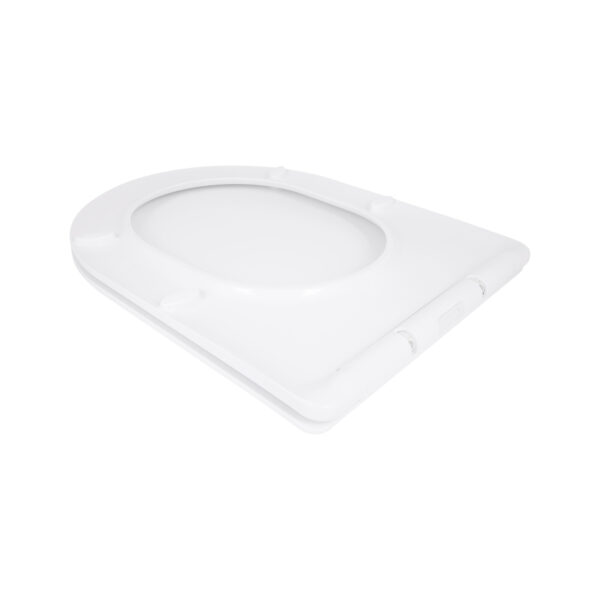 Сидіння для унітазу Qtap (Taurus 520) 455x365x38 мм, White, з мікроліфтом, Slim Duroplast, Quick Release QTSC179W49384 Сидіння для унітазу Qtap (Taurus 520) 455x365x38 мм, White, з мікроліфтом, Slim Duroplast, Quick Release QTSC179W49384