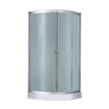 Душовий бокс Lidz Tani SB100x100.SAT.LOW.FR, скло Frost 4 мм