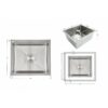 Мийка для кухні інтегрована під стільницю Lidz Handmade H4843 Brushed Steel 3,0/1,0 мм LDH4843BRU49441